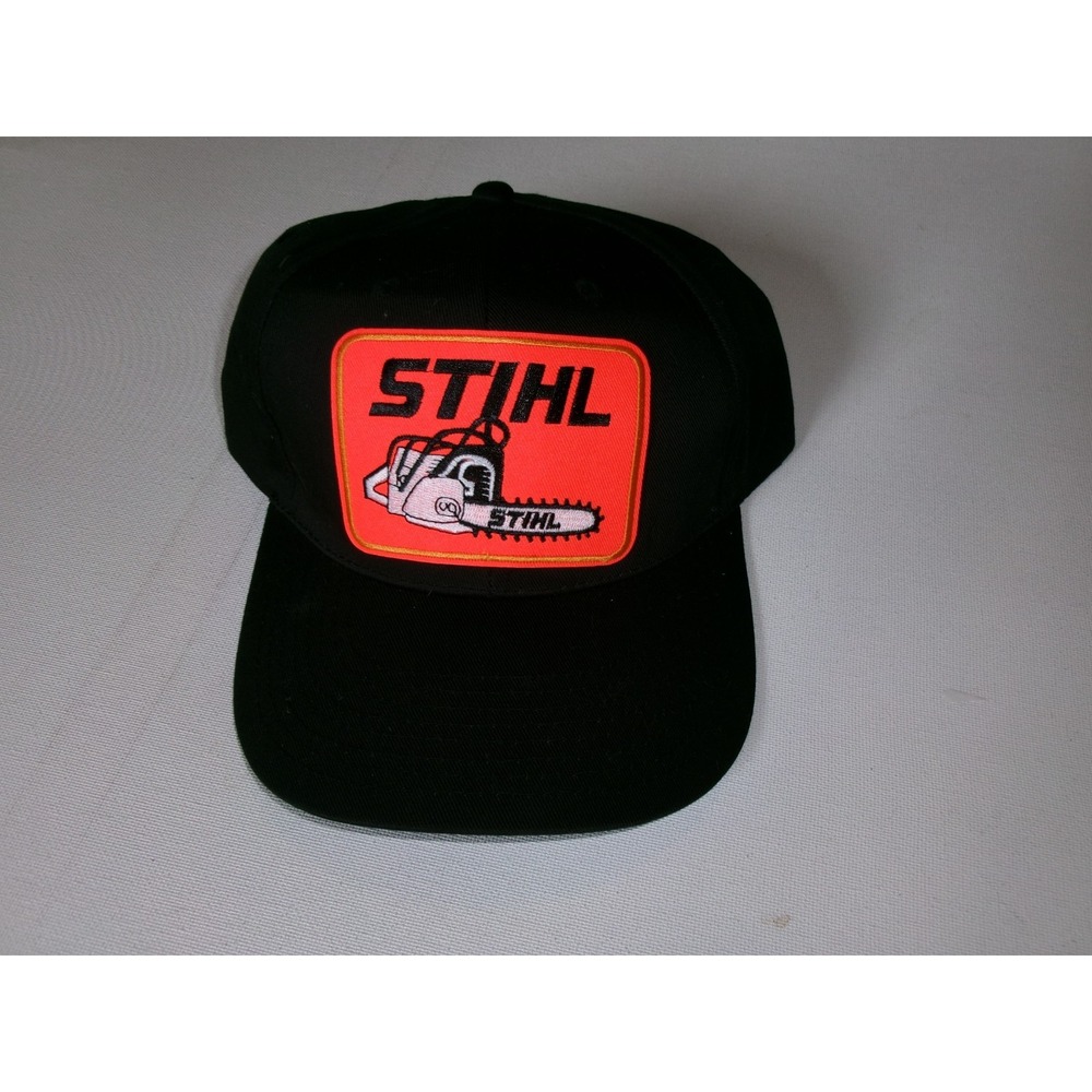 STIHL CHANSAW SNAPBACK FISHING BEACH GOLF HAT CAP VINTAGE DEADSTOCK U5